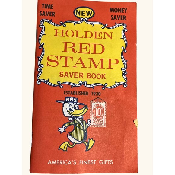 Vintage Holden Red Stamp Saver Books and Top Value Stamp Savings Books - Picture 2 of 12